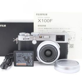 ショット数7700回！■ほぼ新品■ FUJIFILM デジタルカメラ X100F シルバー X100F-S ♯10922