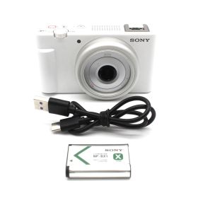 ≪極上品≫ SONY VLOGCAM ZV-1F ホワイト ボディ #20260220-3379