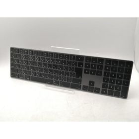 【中古】Apple Magic Keyboard（2018/テンキー付き/A1843） - 日本語（JIS） スペースグレイ MRMH2J/A【千葉】保証期間１週間