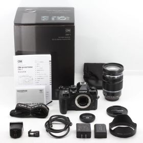 【美品】 OLYMPUS オリンパス OM SYSTEM OM-1 12-100mm F4.0 PROキット JS129-01100