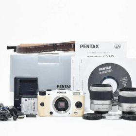 ■ 美品 ■Pentax Q10 ダブルレンズ《充電器 元箱付き 動作光学良好》