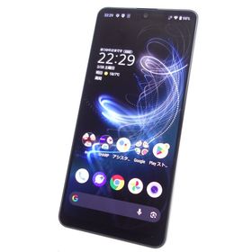 【SIMフリー】AQUOS zero5G basic DX SHG02 ホワイト 利用制限〇