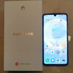 HUAWEI P30 ブリージングクリスタル 国内仕様 本体一式