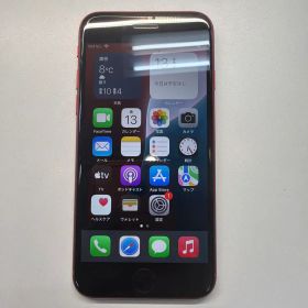 訳あり iPhone SE3 64GB レッド 85% ホームボタンカケ