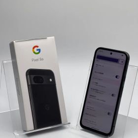 【箱付き中古C】Google Pixel 8a 128GB Obsidian SIMフリー 白ロム