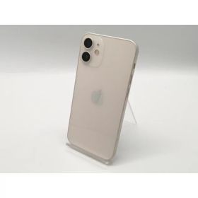 【中古】Apple SoftBank 【SIMロック解除済み】 iPhone 12 mini 64GB ホワイト MGA63J/A【小倉駅前】保証期間1週間【ランクC】