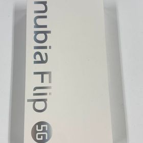【モバイルBOX】未使用 SIMフリーnubia Flip 5G ブラック