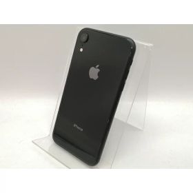 【中古】Apple au 【SIMロック解除済み】 iPhone XR 64GB ブラック MT002J/A【高崎モントレー】保証期間1ヶ月【ランクC】