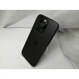 【中古】Apple docomo 【SIMフリー】 iPhone 14 Pro 128GB スペースブラック MPXU3J/A【札幌】保証期間1週間【ランクC】