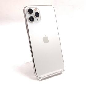 アップル(Apple)の【全額返金保証】【最速発送】Apple iPhone iPhone 11 Pro 64GB シルバー SIMフリー 動作確認済(スマートフォン本体)
