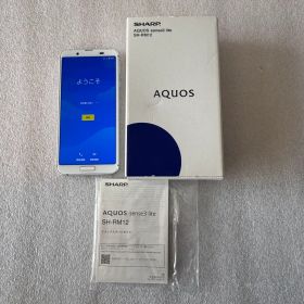 AQUOS sense3 lite SH-RM12 SIMフリー美品 初期化済み