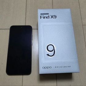 OPPO Find X9 国内版 美品 SIMフリー スペースブラック