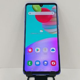 Galaxy A41 SCV48 au ブルー c17808