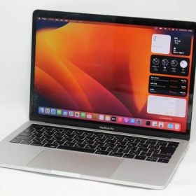 中古 2K対応 13.3インチ Apple MacBook Pro A1706 Mid-2017 TouchBar シルバー macOS 13 Ventura(正規版Windows11追加可能) 七世代Core i7-7567u 16GB 爆速NVMe式512GB-SSD カメラ 無線 リカバリ 【中古ノートパソコン 中古パソコン 中古PC】送料無料 あす楽対応 即日発送