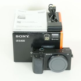 [良品 | シャッター数10,010回] SONY α6400（ILCE-6400） [ボディ ブラック] | SONY Eマウント