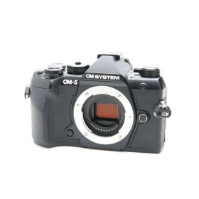 【中古】 《美品》 OM SYSTEM OM-5 Mark II ボディ ブラック [ デジタルカメラ ]