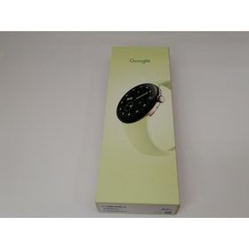 【未使用】Google Pixel Watch4 Wi-Fiモデル 41mm Champagne Gold アルミケース/Lemongrass アクティブ バンド【戸塚】保証期間３ヶ月