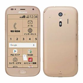 【中古】【安心保証】 docomo F-01L ゴールド