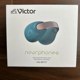 JVC ケンウッド Victor HA-NP1T-A ティールブルー イヤホン