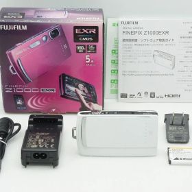 美品 FUJIFILM フジフィルム FinePix Z1000EXR コンパクトデジタルカメラ ホワイト 元箱付 260309c