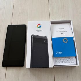 【美品】Google Pixel 6a 128GB チャコール 箱付