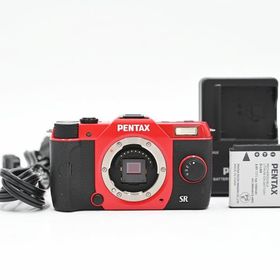PENTAX ペンタックス ミラーレス一眼 Q10 ボディ レッド (ショット数312枚) ミラーレス一眼レフカメラ