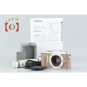 【中古】OLYMPUS オリンパス PEN E-PL10 ブラウン ミラーレス一眼カメラ