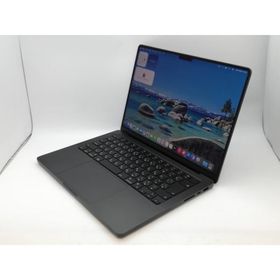 【中古】Apple MacBook Pro 14インチ M4(CPU:10C/GPU:10C) 16GB/512GB スペースブラック MW2U3J/A(14インチ,M4,2024)【中野】保証期間１ヶ月【ランクB】