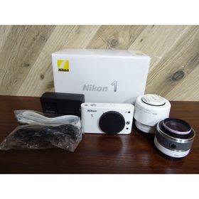 ニコン(Nikon)の福104 Nikon J1 ミラーレス一眼 レンズキット 電源OK(ミラーレス一眼)