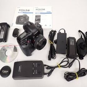 CANON EOS-1Ds + EF 50mm F1.4 USM キヤノン デジタル一眼レフカメラ バッテリー2個/充電器/DCカプラー付 動作品 ショット数23回 ∬7536A-1