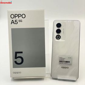 OPPO A5 5G 128GB ホワイト OPG06 UQmobile版SIMフリー 極美品