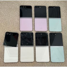 サムスン(SAMSUNG)の【ジャンク品】Android Galaxy Flip 5｜７台｜SIMフリー(スマートフォン本体)