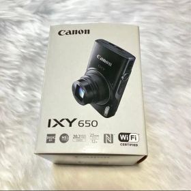 Canon IXY 650 ブラック Wi-Fi コンデジ 即購入OK
