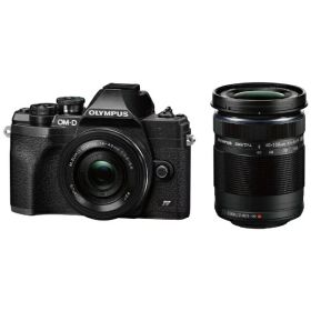 OLYMPUS｜オリンパス OM-D E-M10 Mark IV ミラーレス一眼カメラ EZダブルズームキット ブラック