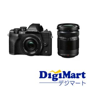 【送料無料】オリンパス OLYMPUS OM-D E-M10 Mark IV EZダブルズームキット [ブラック] ミラーレス一眼レフカメラ【新品・国内正規品】【他店舗印あり】