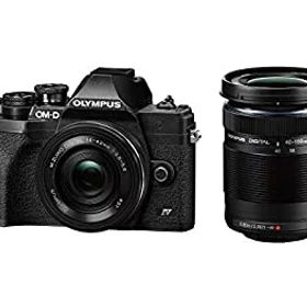 【中古】OLYMPUS ミラーレス一眼カメラ OM-D E-M10 MarkIV EZダブルズームキット ブラック
