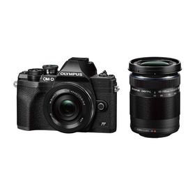 「新品」OLYMPUS OM-D E-M10 Mark IV EZダブルズームキット [ブラック]【即納】【あす楽】【プレゼント】