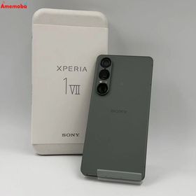 爆速発送Xperia 1 VII 256GB モスグリーン SOG15 AU版SIMフリー 新品同様