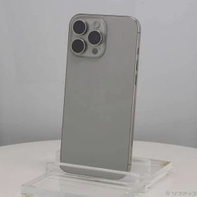 ソフマップ 〔中古品〕 iPhone16 Pro Max 256GB ナチュラルチタニウム MYWK3J／A SIMフリー【198】