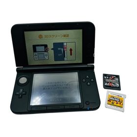 ■Nintendo 3DS LL 本体 ブラック 動作確認済 初期化済 ソフト2本付 ニンテンドー3DSLL2394299