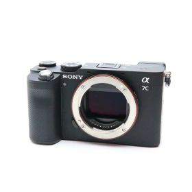 【中古】 《美品》 SONY α7C ボディ ILCE-7C ブラック【シューバネ接眼ラバー部品交換/各部点検済】 [ デジタルカメラ ]