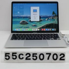 Apple MacBook Air 13in 2020 A2337 シルバー Apple M1 1GHz/16GB/256GB(SSD)/13.3W/WQXGA(2560x1600)【中古】【20260212】