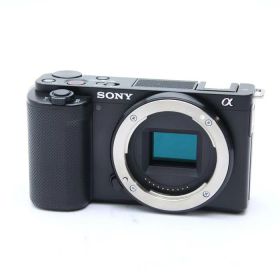 【中古】 《並品》 SONY VLOGCAM ZV-E10 ボディ ZV-E10 B ブラック【ホットシュー部品交換/各部点検済】 [ デジタルカメラ ]