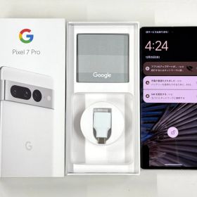 「ジャンク品」Google Pixel 7 pro 128GB Snow SIMフリー 【管理番号：W031311】