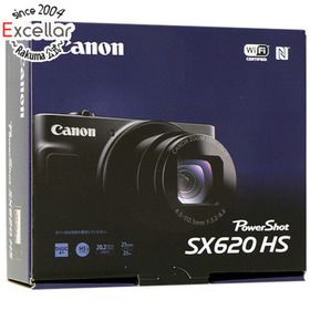 キヤノン(Canon)のCanon製 PowerShot SX620 HS ブラック 2020万画素 元箱あり(コンパクトデジタルカメラ)