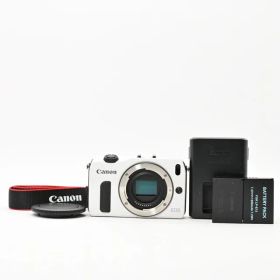 ＜良品＞ Canon EOS M ホワイト｜ミラーレス一眼カメラ｜動作良好｜外観きれい｜光学良好｜コンパクトで扱いやすい入門向けモデル