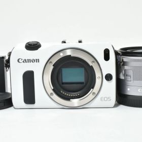 【返品保証】★極上美品★ キヤノン CANON EOS M CANON EF-M 15-45mm F3.5-6.3 IS STM #07251217