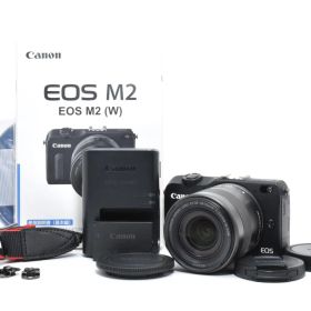 Canon EOS M2 + 18-55mm レンズキット 元箱付【良品】#2794509