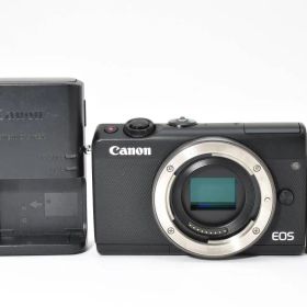 ★極上品★キヤノン CANON EOS M100 ブラック ボディ★ YMA9681＃24