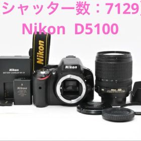 【シャッター数7129】Nikon D5100 レンズセット #E6